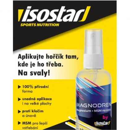 Magnézium spray görcsök ellen Isostar Magnodren 50ml