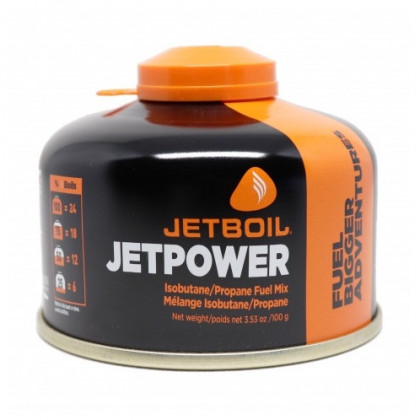 Gázpalack Jetboil JetPower Fuel 100g fekete