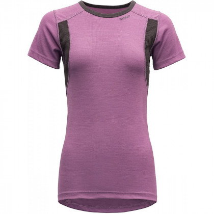 Női póló Devold Hiking Woman T-shirt lila