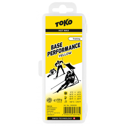 Viasz TOKO Base Performance yellow 120 g