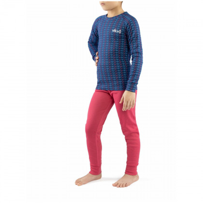 Viking Nino (Set) gyerek funkcionális öltözet kék/rózsaszín