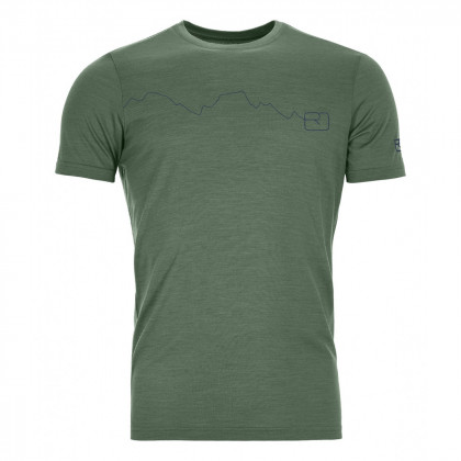 Férfi póló Ortovox 120 Tec Mountain T-Shirt M zöld