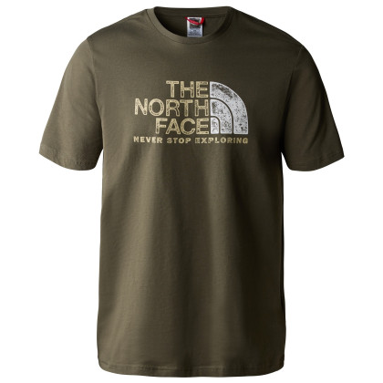 The North Face S/S Rust 2 Tee férfi póló sötétzöld