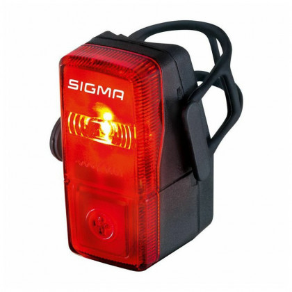 Hátsó kerékpár lámpa Sigma Cubic Flash fekete