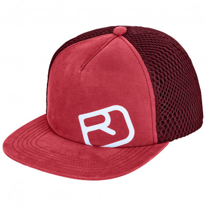 Baseballsapka Ortovox Trucker Logo Cap piros