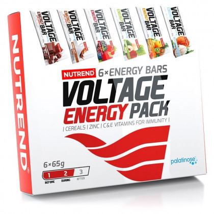 Nutrend Voltage Energy Bar ajándékcsomag