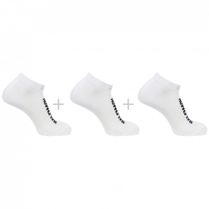 Salomon Everyday Low 3-Pack zokni fehér