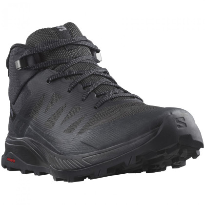 Salomon Outrise Mid Gore-Tex férficipő fekete Black