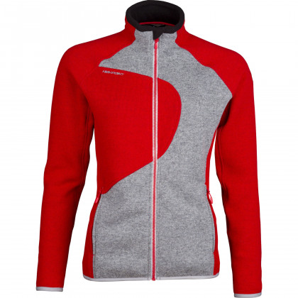Női pulóver High Point Skywool 3.0 Lady Sweater piros/szürke red/grey