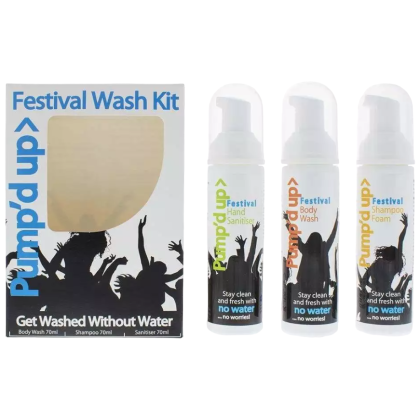 Pump´d UP Festival Wash Kit úti szappan