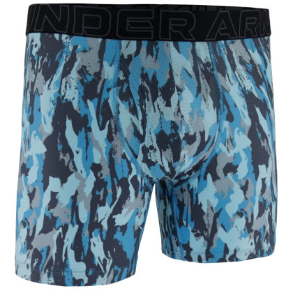 Under Armour UA Performance Tech - Novelity 6in férfi boxer kék Blue