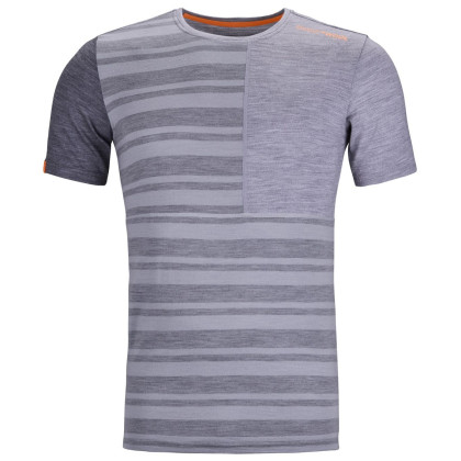 Ortovox 185 Rock'N'Wool Short Sleeve M férfi funkcionális póló szürke grey blend