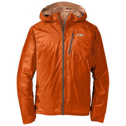 Pánská bunda Outdoor Research Men's Helium II Jacket narancssárga/szürke