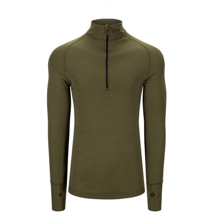 Brynje of Norway Arctic Tactical Zip-polo 3/4 neck férfi garbó olívia olive