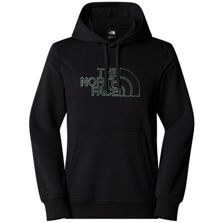The North Face Drew Peak Light Hoodie férfi pulóver fekete/zöld Tnf Black/Duck Green