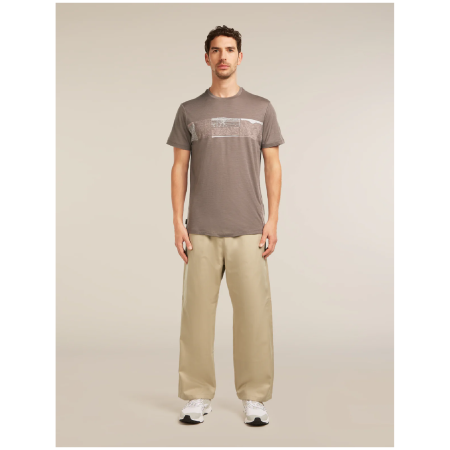 Icebreaker Men Merino 150 Tech Lite SS Tee Elevation Line férfi funkcionális póló