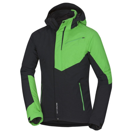 Férfi kabát Northfinder Branden fekete/zöld