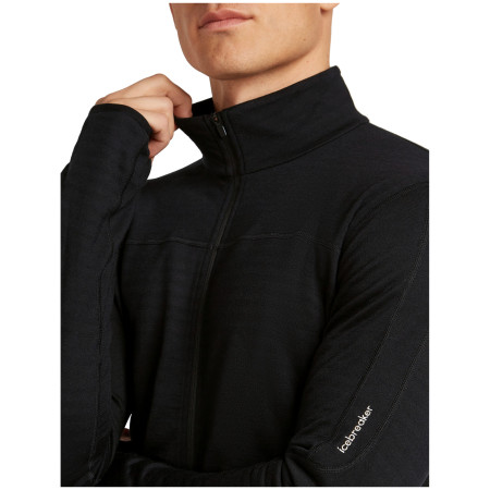 Icebreaker Men Merino Blend 300 RealFleece™ Descender LS Zip férfi funkcionális pulóver
