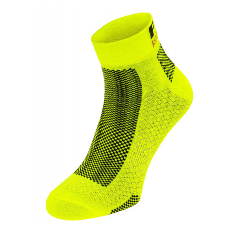 Kerékpáros zokni R2 Easy sárga