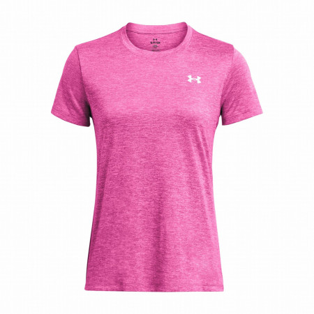 Under Armour Tech SSC - Twist női póló rózsaszín RebelPink/PinkElixir/White