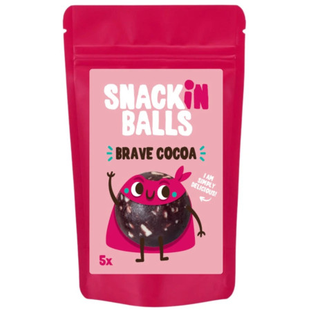 SNACKin BALLS Brave Cocoa 65 g sporttáplálkozás