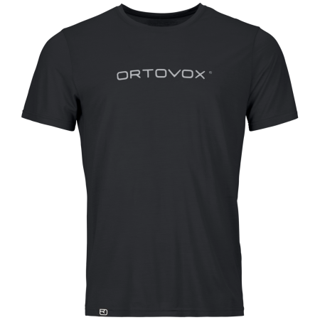 Ortovox 150 Cool Brand Ts M férfi funkcionális póló fekete Black Raven