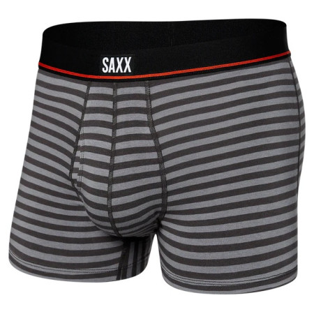 Saxx Non-Stop Stretch Cotton Trunk férfi boxer szürke hiker stripe-grey