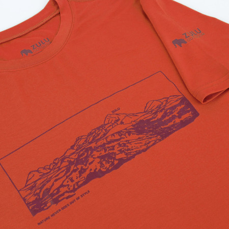 Zulu Bambus Alpine 210 Short férfi póló