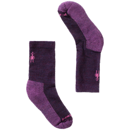 Smartwool Kids' Hike Light Cushion Crew Socks gyerek zokni lila Prple Ris
