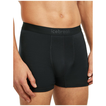 Icebreaker Men Merino Blend 125 ZoneKnit™ Boxers férfi sportboxer fekete Black