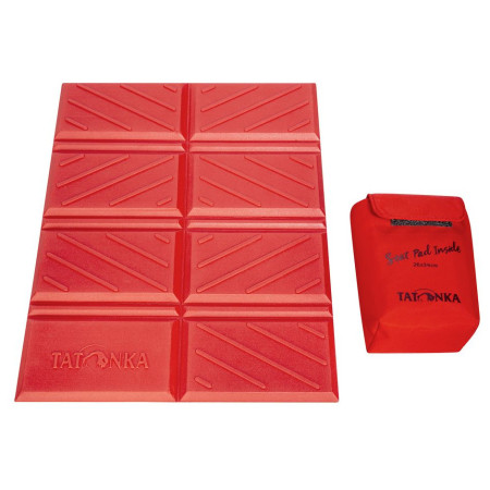 Tatonka Foldable Seat Mat 26 X 34Cm túraülés háttámlával piros red