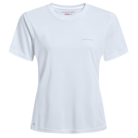 Craghoppers NosiLIfe SolarShield+ SS T-Shirt női funkcionális felső fehér White