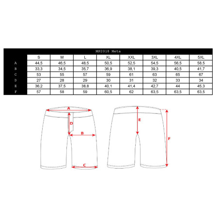 Silvini Meta férfi rövidnadrág