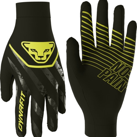 Dynafit Trail Reflective Gloves kesztyű fekete/sárga 0911 - black out/5A30