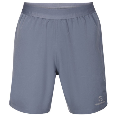 Progress Vantar Junior Grey/Black gyerek rövidnadrág szürke/kék šedo-modrá