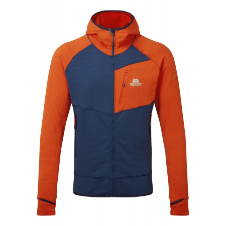 Férfi pulóver Mountain Equipment Eclipse Hooded Jacket kék/piros