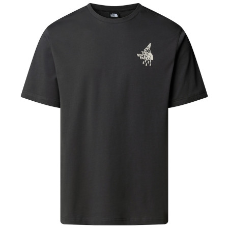 The North Face U Powder Days Relaxed S/S Tee-Graphic férfi póló sötétszürke Asphalt Grey