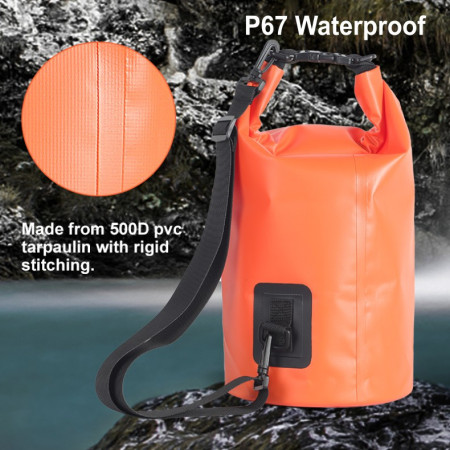 Swissten WATERPROOF ORANŽOVÉ (10L) vízálló tok