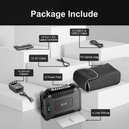 GoSun Super Power Outdoor Station 307 Wh töltőállomás