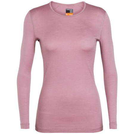 Női póló Icebreaker Women's 200 Oasis Long Sleeve Crewe rózsaszín Opal