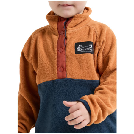Didriksons Monte Kids Half Bu 6 Almond Tree gyerek pulóver