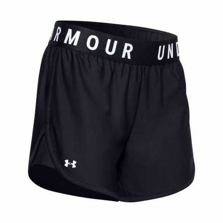 Under Armour Play Up 5in Shorts női rövidnadrág fekete Black/Black/White