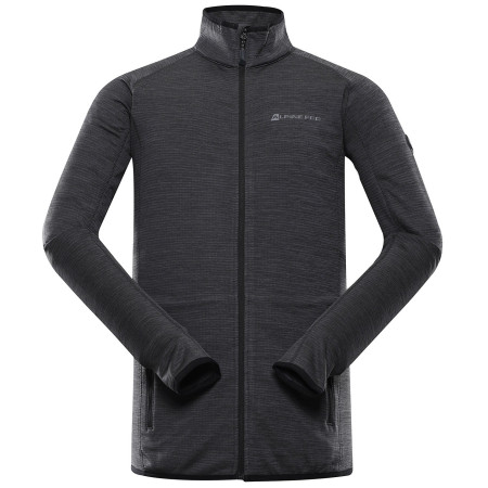 Alpine Pro Easer férfi pulóver fekete