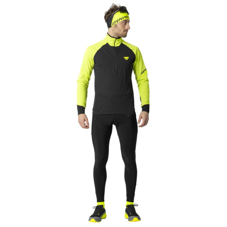 Dynafit Alpine L/S 1/2 Zip Tee M férfi funkcionális póló
