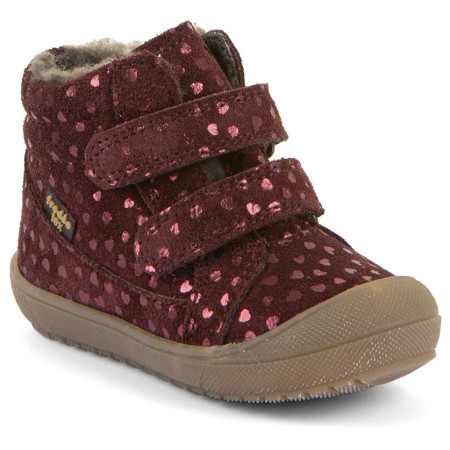 Froddo Ollie Wool Tex Bordeaux gyerek téli cipő burgundi vörös bordeaux