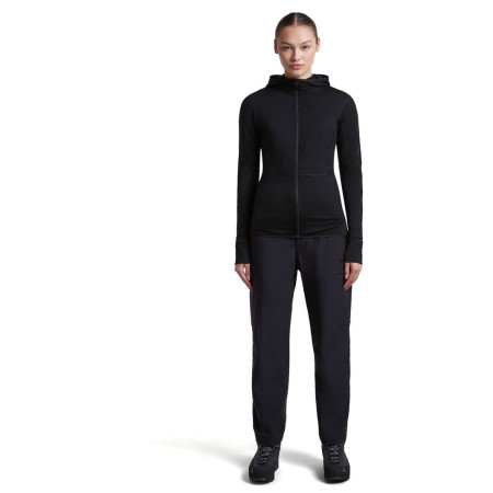 Icebreaker Women Merino Blend 200 RealFleece™ Descender LS Zip Hoodie női funkcionális pulóver