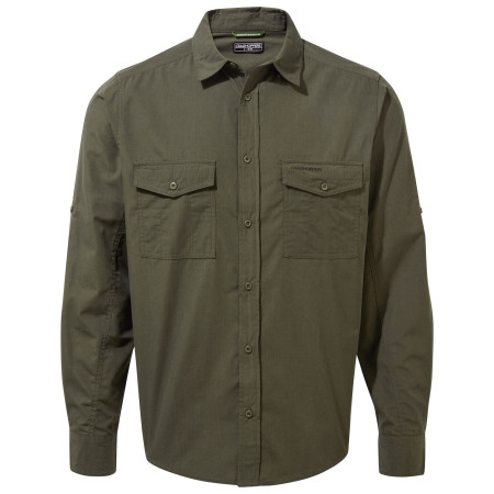 Craghoppers Kiwi Long Sleeved Shirt férfi ing zöld Woodland Green