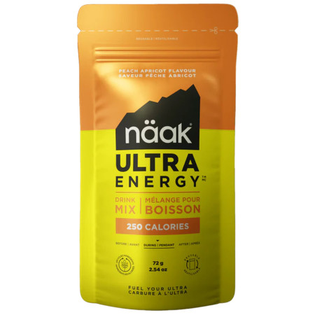 Näak Peach Apricot - Ultra Energy™ Drink Mix - Single Serve ( 72g) energiaital