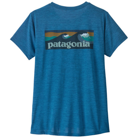 Patagonia Women's Capilene Cool Daily Shirt - Boardshort Logo női póló