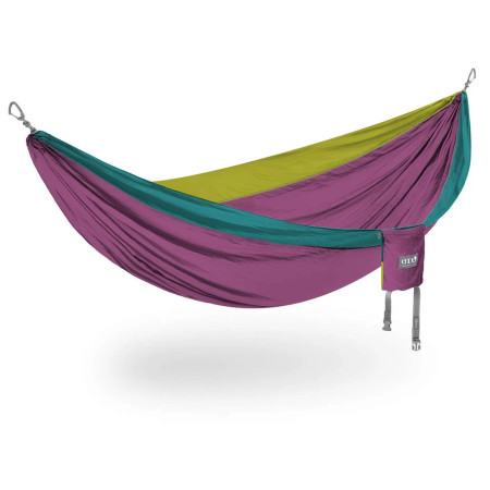 Eno DoubleNest függőágy rózsaszín/kék Seafoam/Berry/Melon